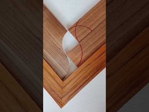 Geometric Angle Measurement Technique For 2 Circles With Different Sides #woodworking #geometry #diy