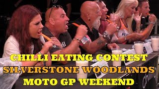 Chili Eating Contest - Moto GP - Silverstone Woodlands 2019
