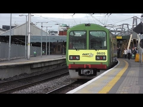 Irish Rail 8510 Class Dart Train 8605 - Connolly Station, Dublin