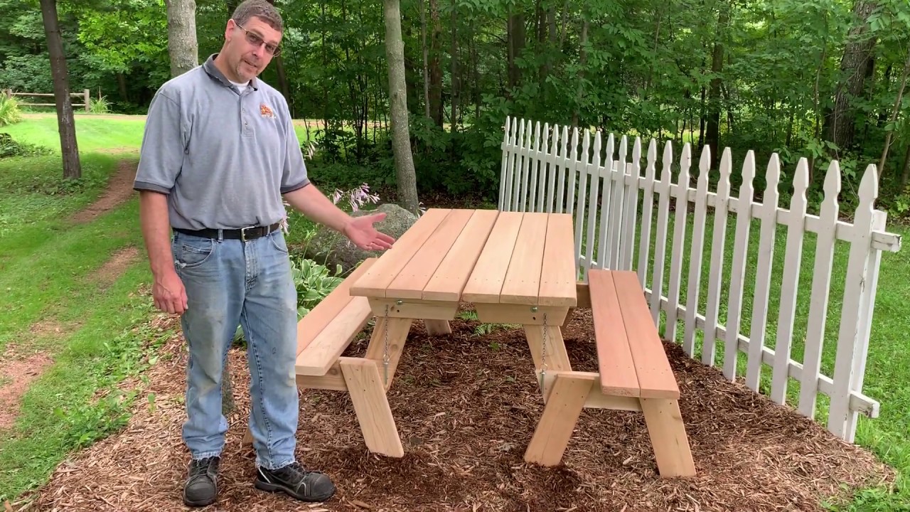 Picnic Table / Bench Combo