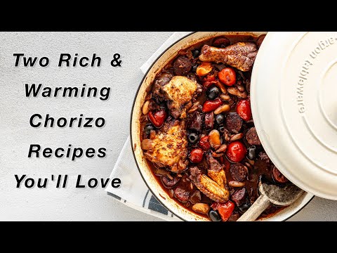 Spanish Chicken with Red Wine Chicken & Chorizo Stew