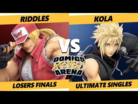 Domics Atomic Arena SSBU - EMG | Riddles (Terry) Vs. Kola (Cloud) Ultimate Losers Finals