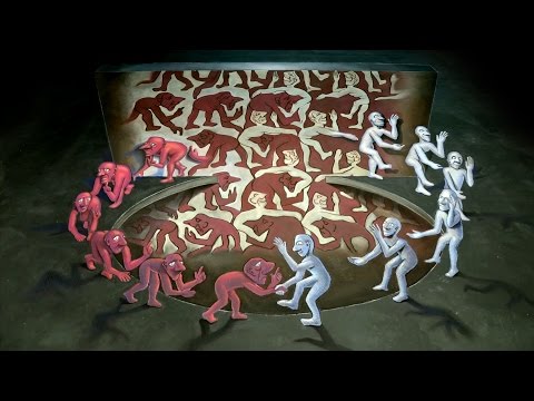 MC Escher 3D Chalk Art - AWE me Artist Series