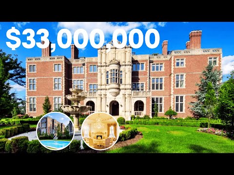 Inside The Historic Crocker Mansion $33 Million Legacy in Mahwah, New Jersey