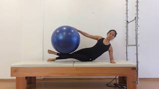 Fortalecimento de Power House e Adutores de Coxa com a Fitball de Lado no Solo