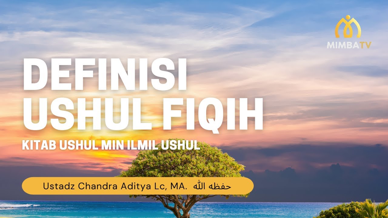 [LIVE] Simak Sekarang!  Sesi 2 Pembahasan:*Definisi Ushul Fiqih*_Kitab Ushul mi…