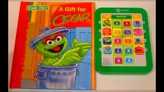MeReader Sesame Street &quot;A Gift for OSCAR&quot; Story Reader