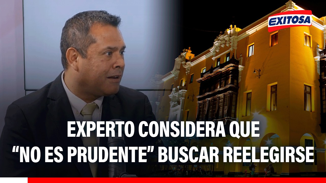 🔴🔵 Experto considera que “no es prudente” que los alcaldes busquen reelegirse