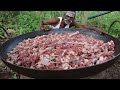 KING Of MUTTON TAWA Fry Prepared By My Daddy Arumugam Village Food Factory
