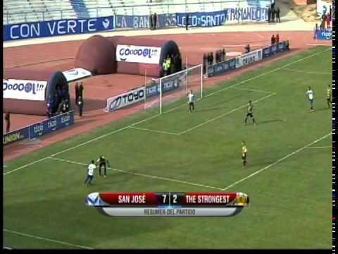 San José 7 - The Strongest 2 (Resumen y Goles)