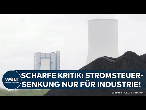 Video Thumbnail: STROMSTEUER-ZOFF: Wirtschaft empört – Regierung bricht Versprechen zugunsten der Industrie!