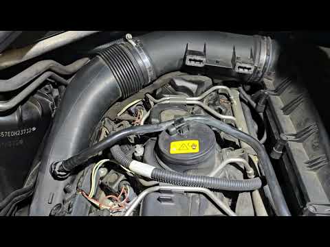BMW X5 F15 N55 Code P0171 Valve Cover, PCV Valve Diaphragm, High Engine Pitch Whine Sound