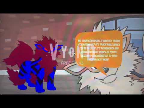 Dark Arcanine Says Yes Train Collapses/Grounded