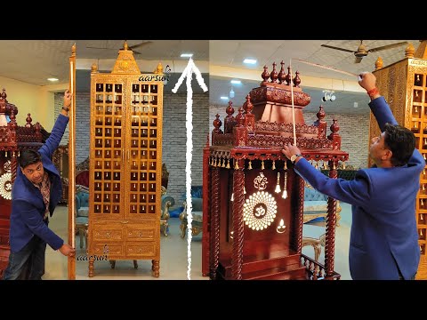 Wooden Temple Design for Home: Video