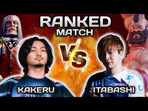 SF6 ▰ Kakeru ( JP ) VS Itabashi, NL ( Zangief, Luke ) Great Battle  ▰ High Level