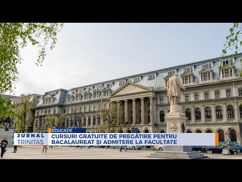 Cursuri gratuite de pregătire pentru bacalaureat şi admitere la facultate