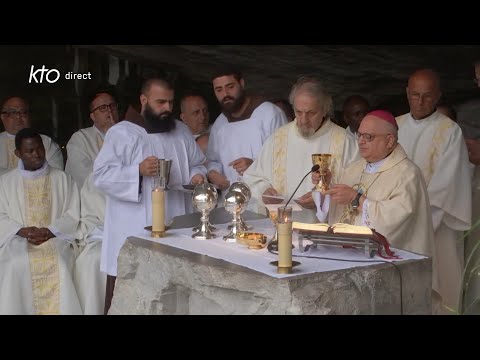 Messe de 10h à Lourdes du 28 août 2023