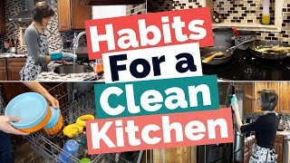 Kitchen Cleaning Tips and Tricks - 7 Habits For A Cleaner Kitchen