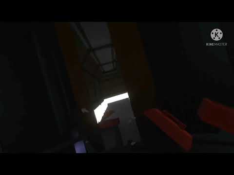 Damaged turbolift free falling