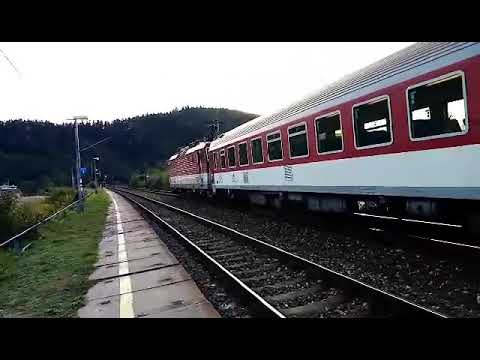 Okolie Kľuknava Vlak ZSSK Eso 362/361