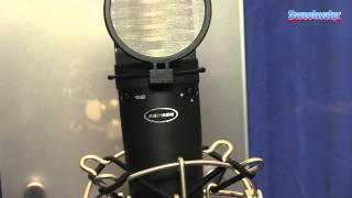 Video thumbnail for Samson MTR231 Condenser Microphone Overview - Sweetwater at Winter NAMM 2014 by Sweetwater