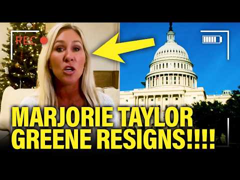 🚨MARJORIE TAYLOR GREENE ABRUPTLY RESIGNS