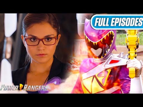 Power Rangers Dino Charge!🦖💜 Full Episodes 19 & 20 | Rise of the Purple Ranger | Hero Cartoon Action