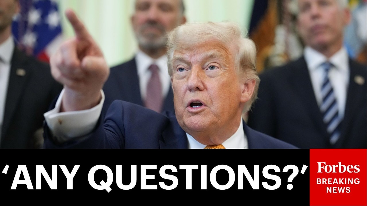 Video | BREAKING: Trump Takes Questions From Reporters On Iran, Starmer, And The Reflecting Pool
