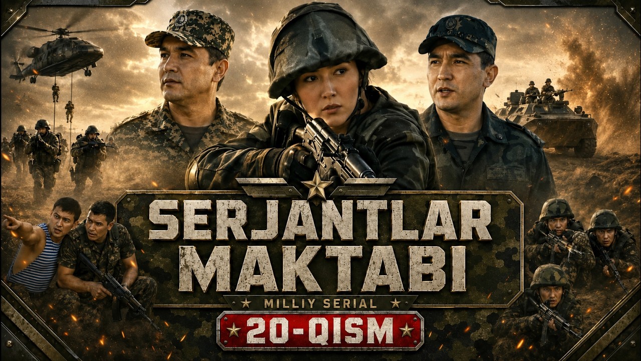 SERJANTLAR MAKTABI 20-qism (Milliy serial) || СEРЖАНТЛАР МАКТАБИ 20 қисм (Миллий сериал)