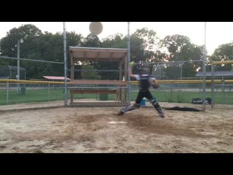 Sydney Raymond Catcher Skills Video