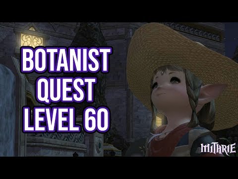 FFXIV 4.0 1073 Botanist Quest Level 60
