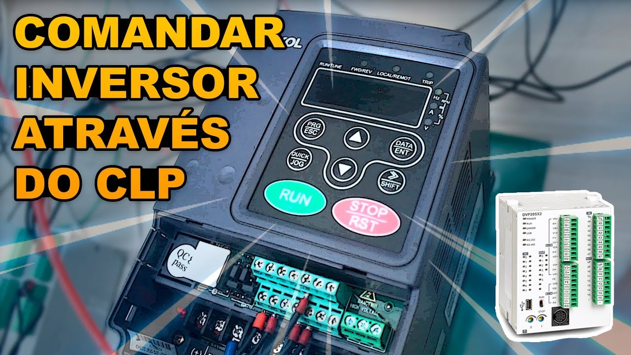 Como Comandar o Inversor Através do CLP