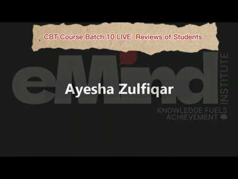 Student testimonial