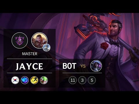 Jayce Bot vs Kai'Sa - KR Master Patch 9.6