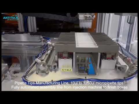 Pipette Tips Manufacturing Line For 10ul To 1250ul - Pipette Tip Refill System For Micropipette Tip
