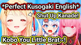 𝗞𝗮𝗻𝗮𝗱𝗲 𝗥𝗼𝗮𝘀𝘁𝘀 𝗞𝗼𝗯𝗼 𝗜𝗻 𝗛𝗲𝗿 𝗣𝗲𝗿𝗳𝗲𝗰𝘁 𝗞𝘂𝘀𝗼𝗴𝗮𝗸𝗶 𝗘𝗻𝗴𝗹𝗶𝘀𝗵 𝗔𝗻𝗱 𝗜𝘁’𝘀 𝗛𝗶𝗹𝗮𝗿𝗶𝗼𝘂𝘀【Hololive】