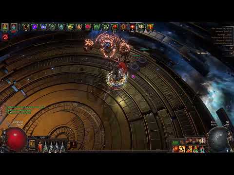 POE 3.16 (Scourge) - 1.2 million Armour Stacking Champion end game bosses