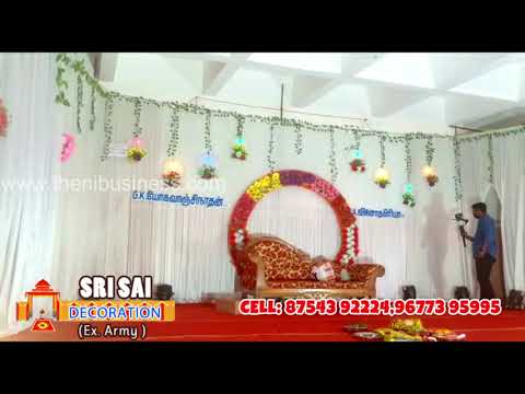 Wedding Decoration Cumbum