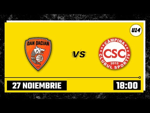 LIVE 🏀 CN U14M ACS Dan Dacian București - CS Câmpina