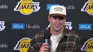 Luke Kennard PostGame Interview | Los Angeles Lakers vs Orlando Magic