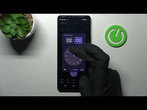 Cómo configurar la alarma en SONY Xperia 10 V