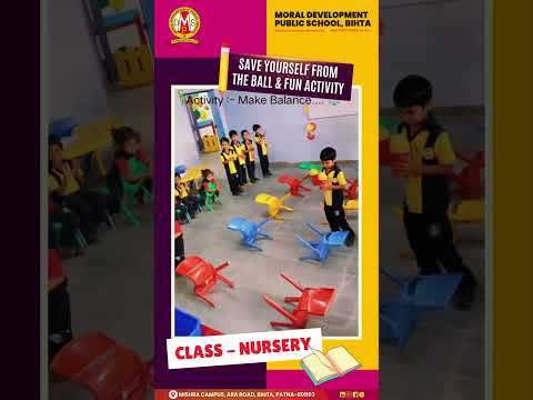 Save Yourself from the Ball! | Fun Activity by Nursery Kids | MDPS Bihta