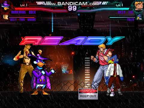 MUGEN Request: Darkwing Duck & Billy Two Moons Vs Billy Lee & Falco