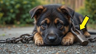 ¡Encontré un Pastor Alemán Encadenado en una Casa Vacía y Lo Que Sucedió Cambió Mi Vida!