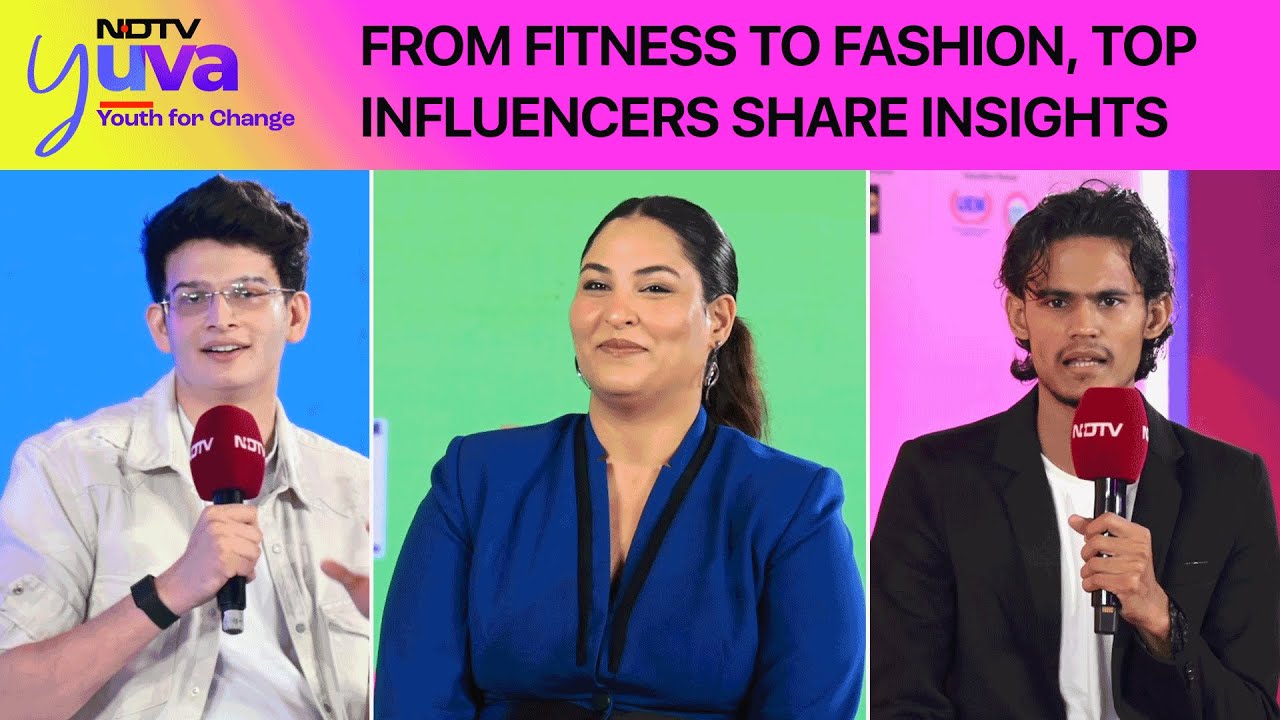 #NDTVYuva | From Fitness To Education To Fashion, Top Influencers Share Insights