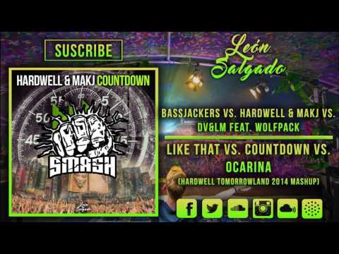 Like That vs. Countdown vs. Ocarina (Hardwell Tomorrowland 2014 Mashup)