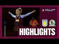 MATCH HIGHLIGHTS | Aston Villa Women 7-0 Blackburn Rovers Women