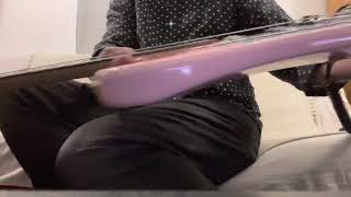 Video thumbnail for 2021 Squier Bullet Stratocaster HSS Hardtail Shell Pink Made in Indonesia by johnnyangel69