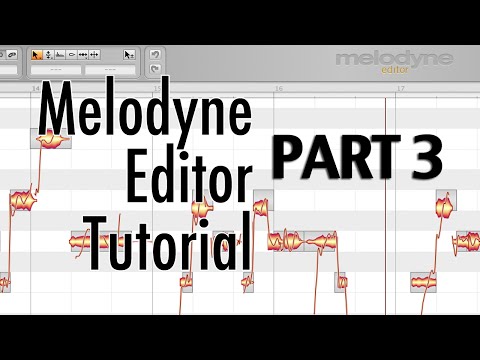 Melodyne Editor - part 3 - Tuning Doubled Vocals, Creating Harmonies, Scale Detective