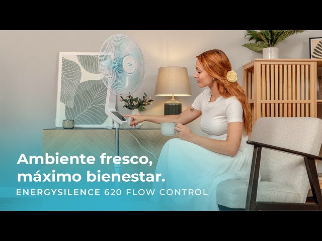 Ventilator Cecotec EnergySilence 620 Flow Control 50W 16" Fernbedienung Timer video